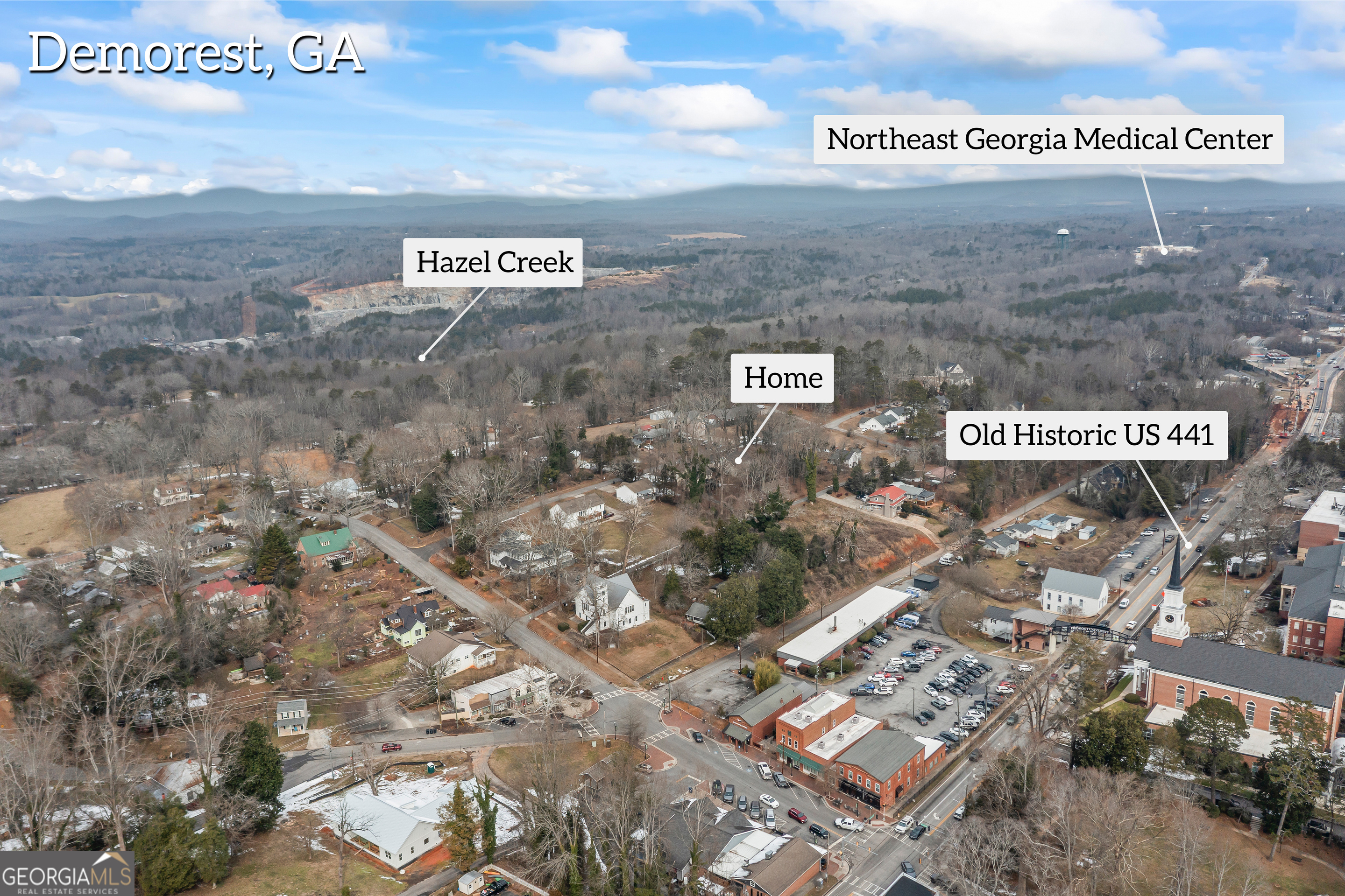 210 Blue Ridge Avenue Demorest, GA 30535 - Photo 70 of 74 a view of a city