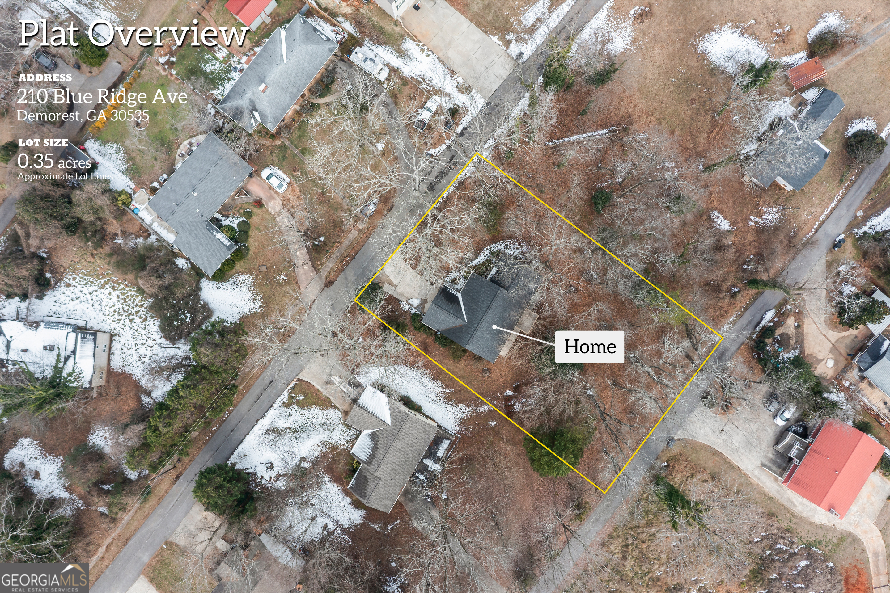 210 Blue Ridge Avenue Demorest, GA 30535 - Photo 73 of 74 a view of a tree with a yard