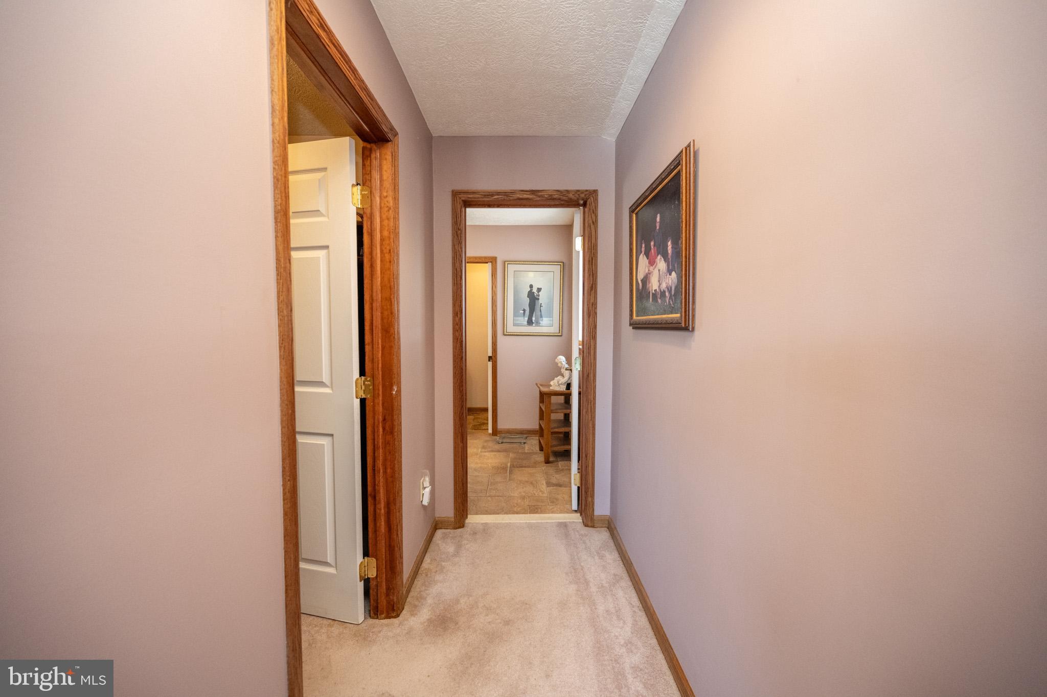 815 Chadderton School Road Oakland, MD 21550 - Photo 39 of 110 a view of a hallway with wooden floor