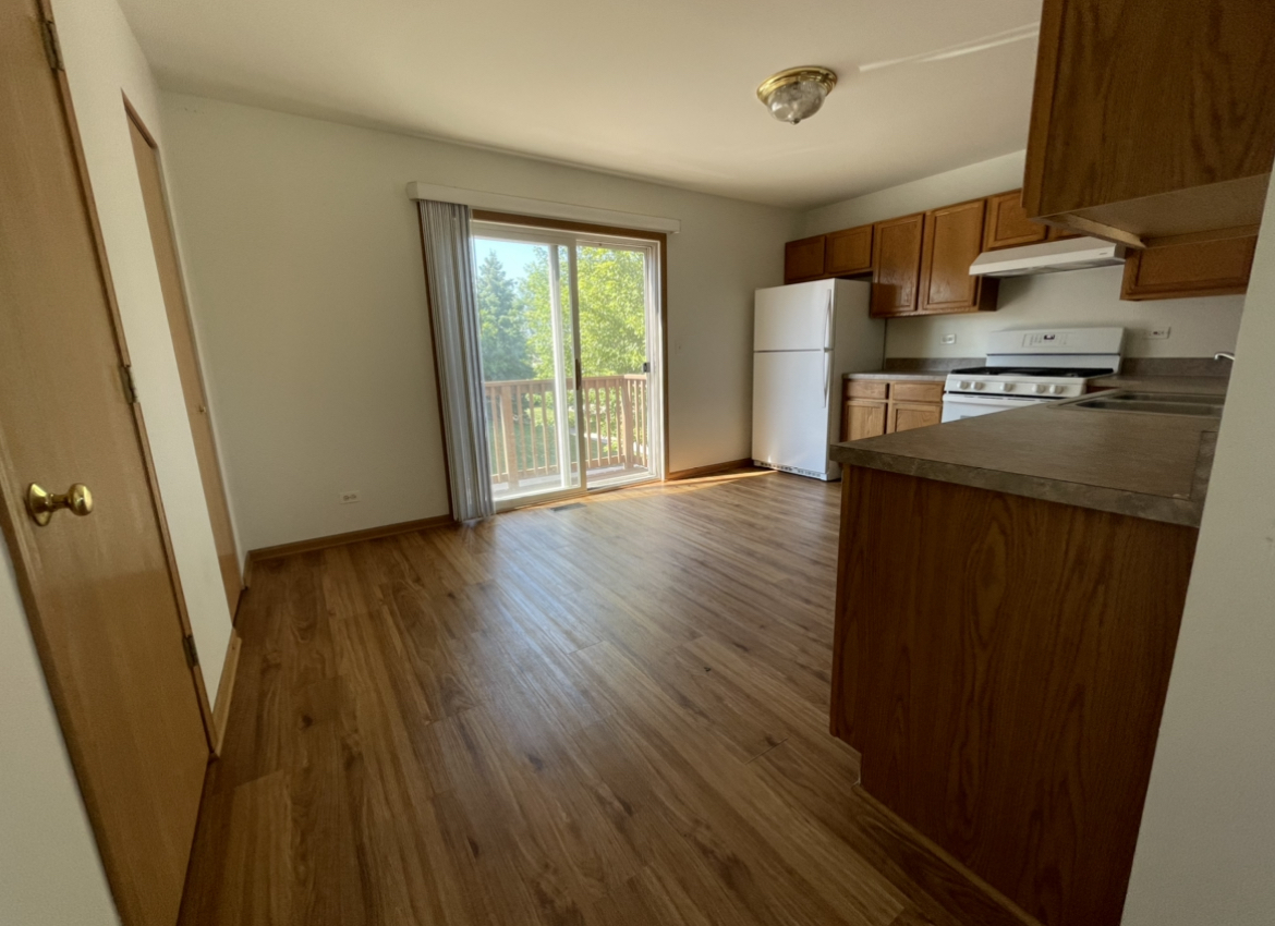 34337 North Barberry Road Round Lake Beach, IL 60073 - Photo 7 of 15 wooden floor in an empty room and a window
