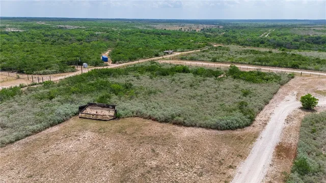 a view of a road with an outdoor space