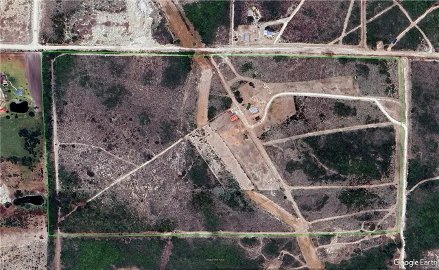 a bird view of house