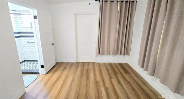 a view of wooden floor in a room