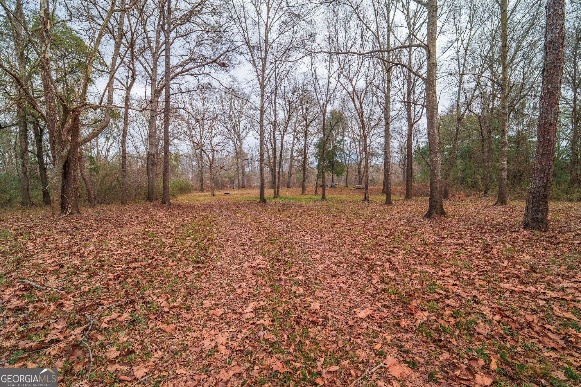 0 Turkey Run Road, Unit LOT 4 Juliette, GA 31046 - Photo 9 of 13 a backyard of apartments with large trees