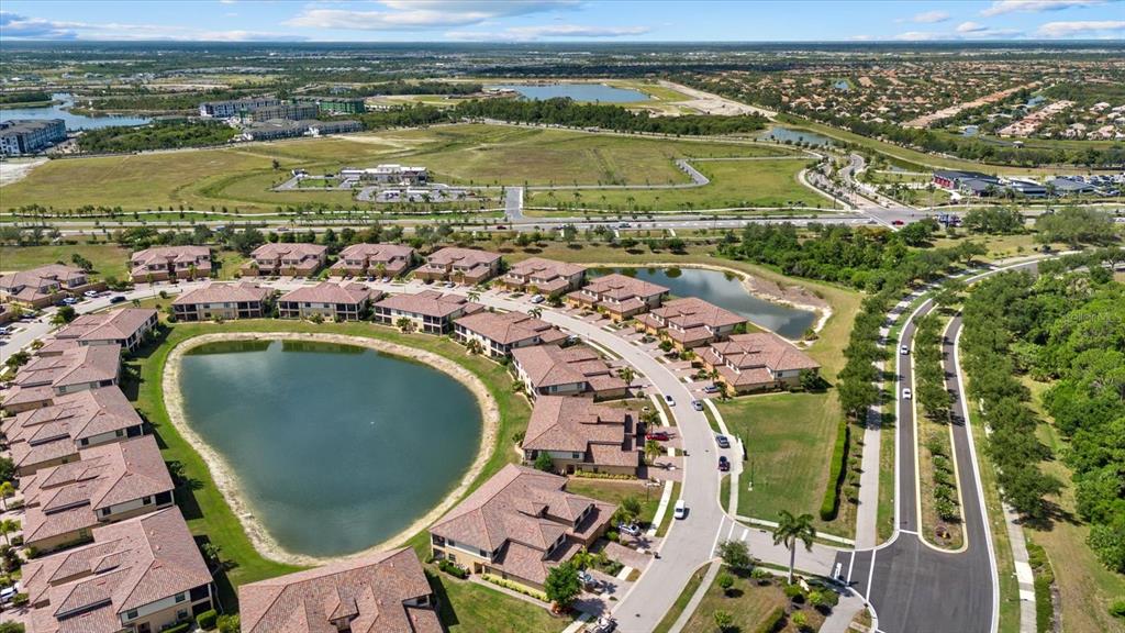 20080 Ragazza Circle, Unit 102 Venice, FL 34293 - Photo 12 of 49 an aerial view of a house with a ocean view