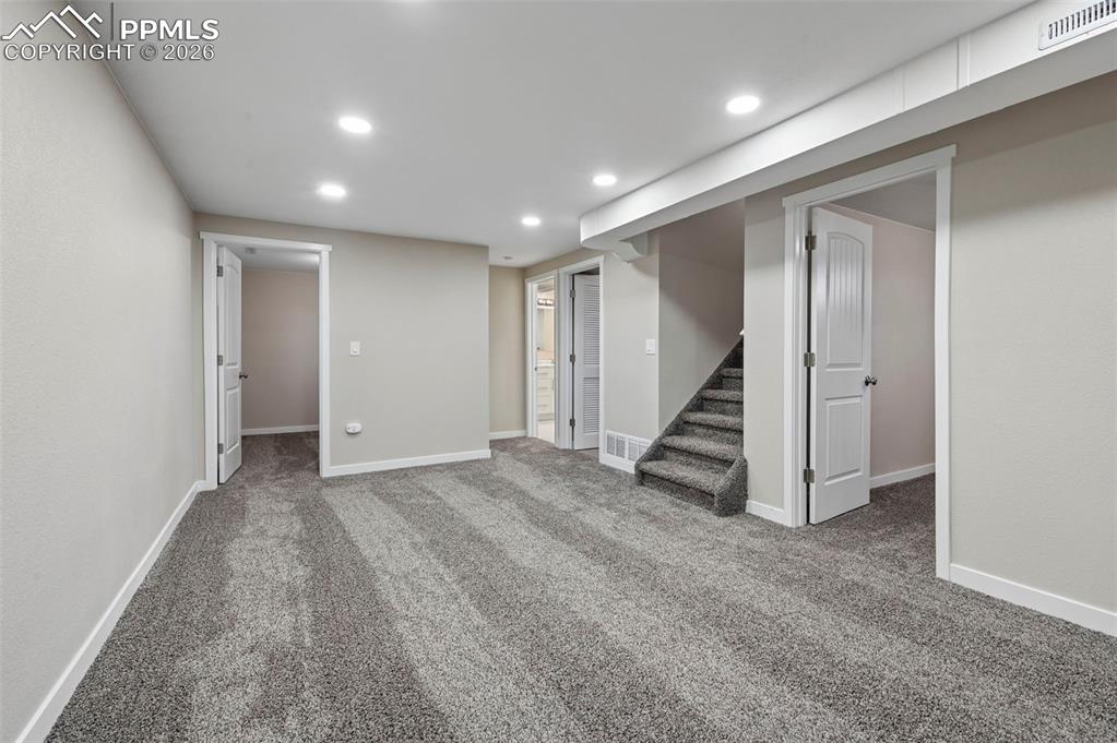 1901 Whitman Road Colorado Springs, CO 80910 - Photo 21 of 35 a view of an empty room