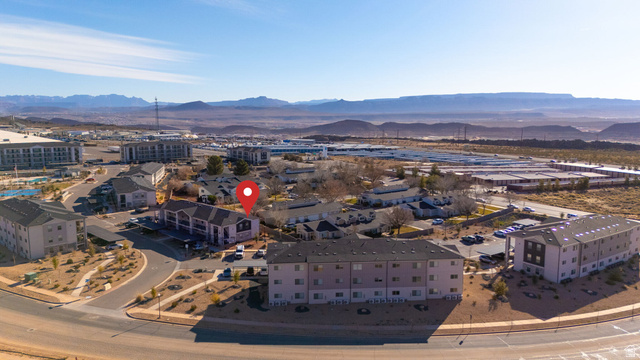 6231 Winding Way, Unit K105 Hurricane, UT 84737 - Photo 18 of 20 Drone / aerial view of mountains