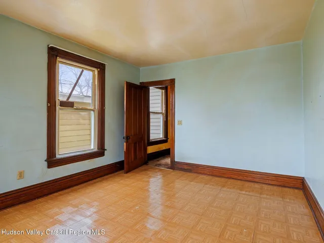 a view of an empty room with window