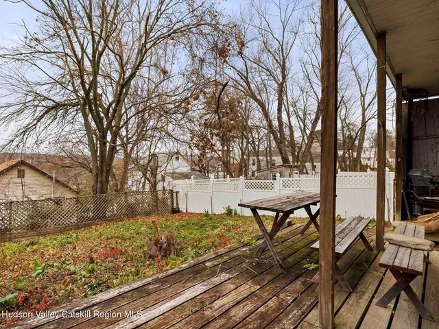 a view of a outdoor space with seating area