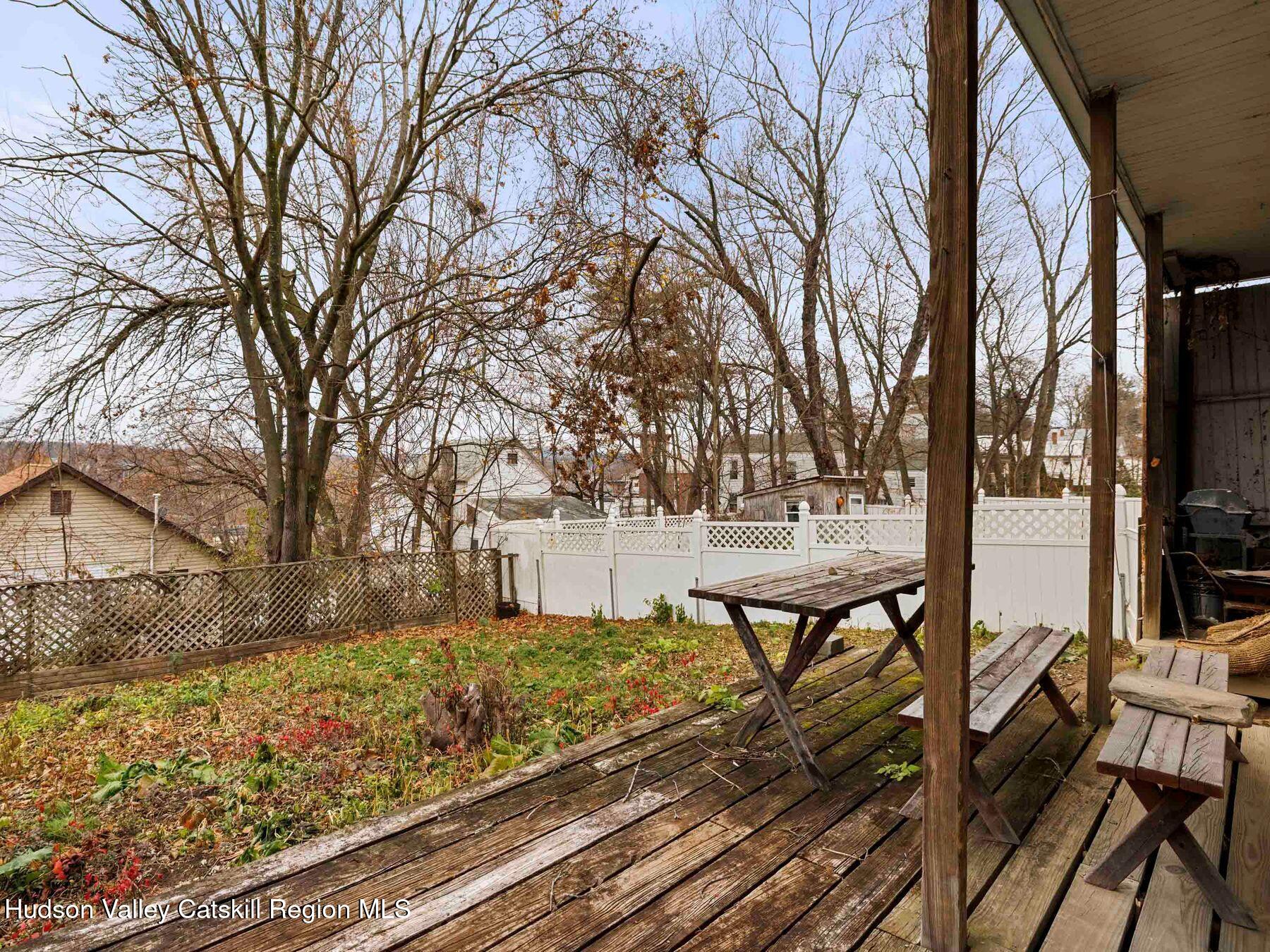 29 New Street Catskill, NY 12414 - Photo 35 of 46 a view of house with backyard and sitting area