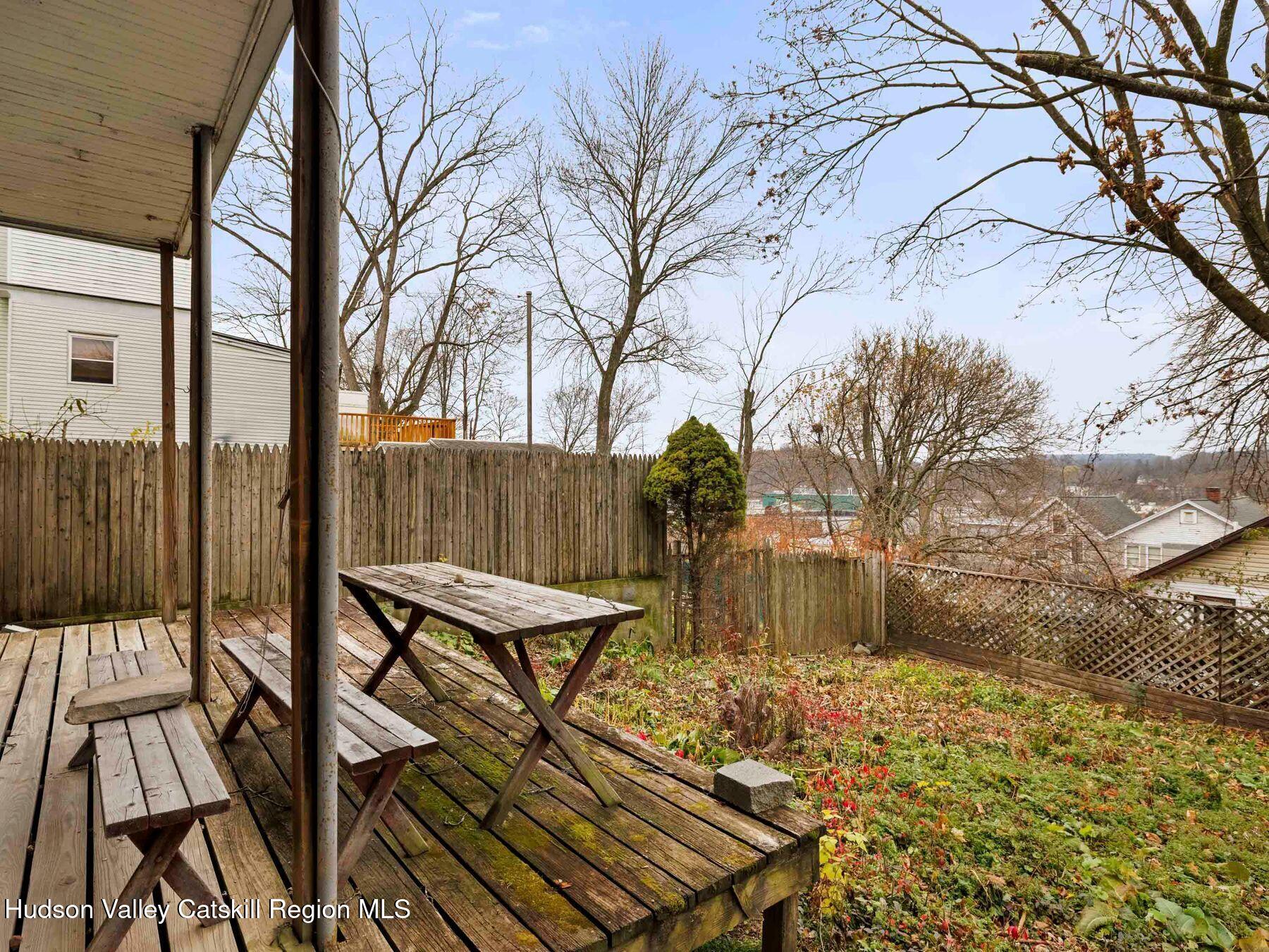 29 New Street Catskill, NY 12414 - Photo 36 of 46 a view of a outdoor space with seating area