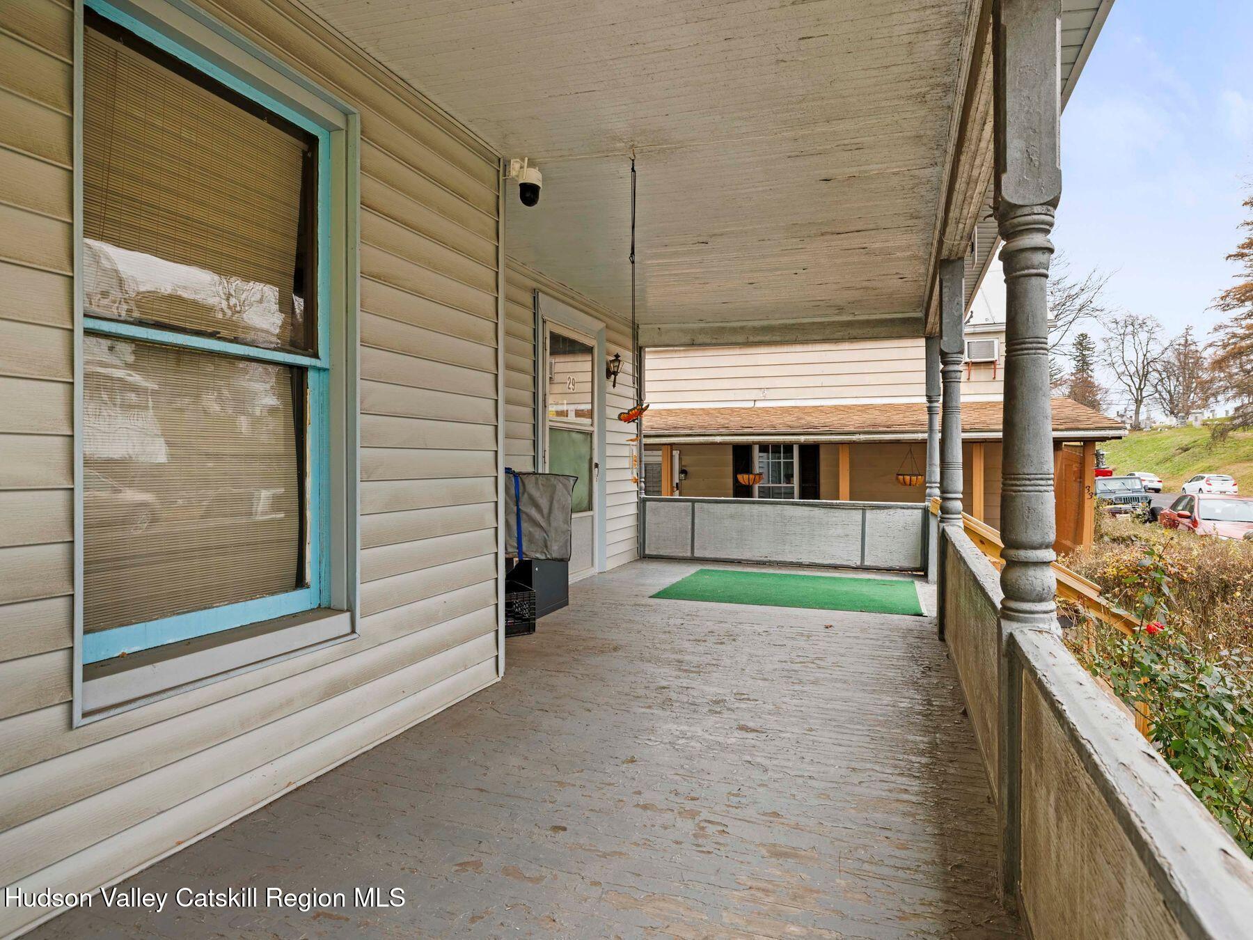 29 New Street Catskill, NY 12414 - Photo 44 of 46 a view of porch with seating space