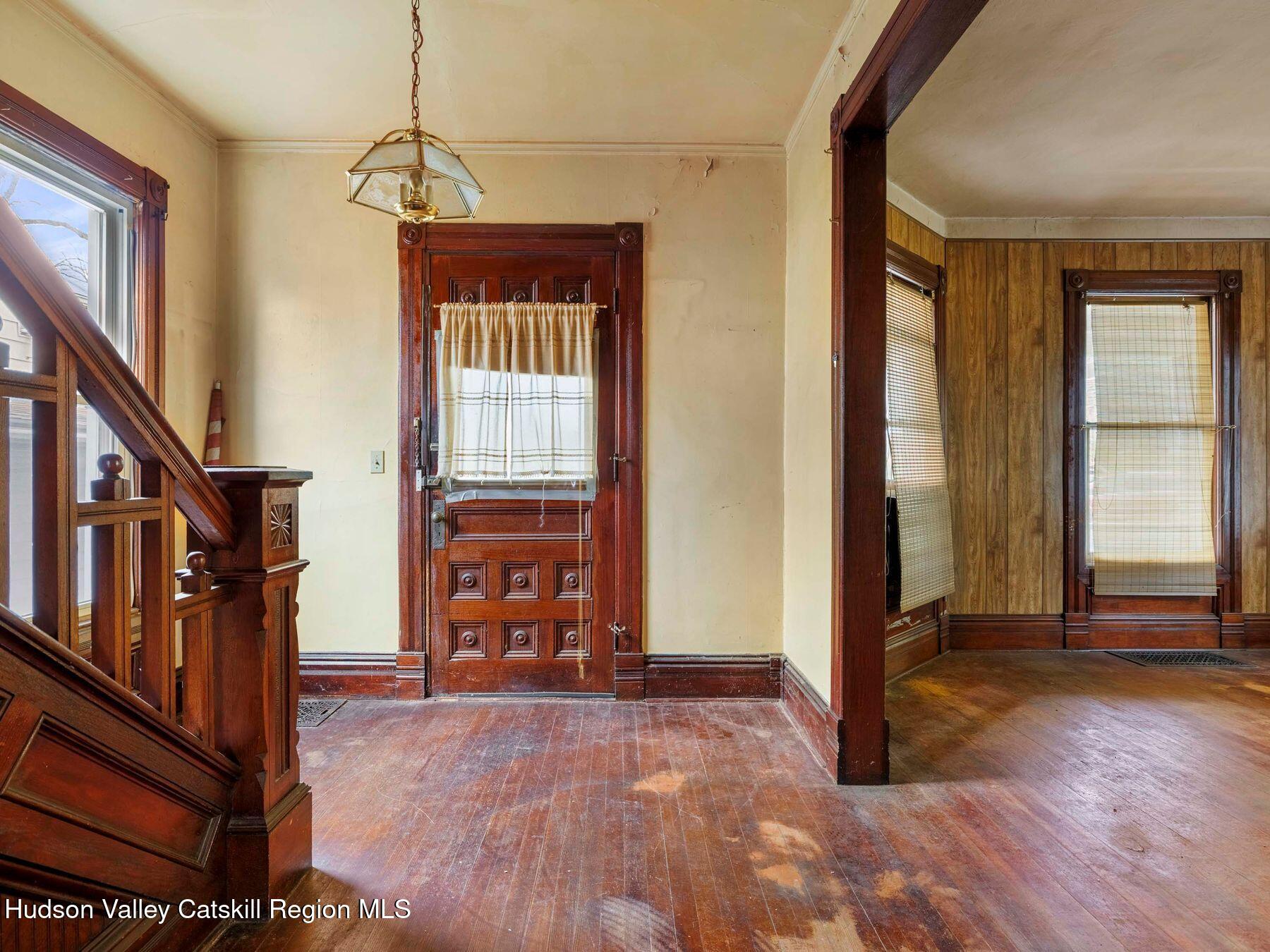 29 New Street Catskill, NY 12414 - Photo 9 of 46 a view of an entryway with livingroom