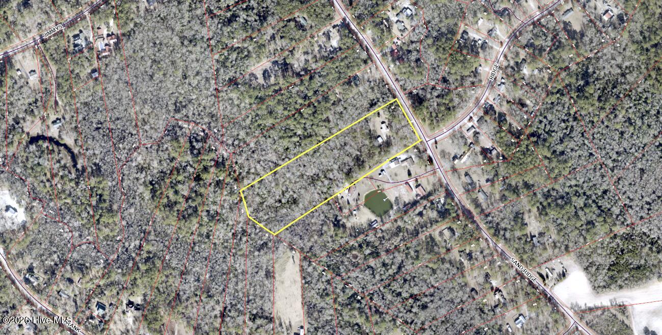 5101 Sand Ridge Road New Bern, NC 28560 - Photo 43 of 48 GIS Imagery with Property Lines