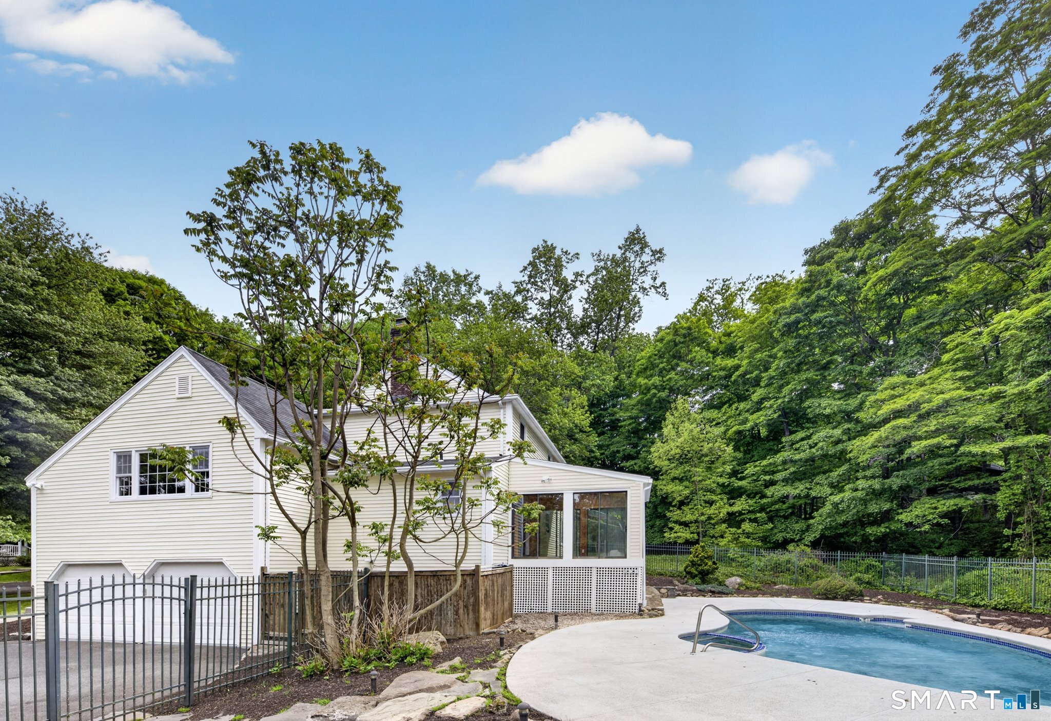 70 Barrack Hill Road Ridgefield, CT 06877 - Photo 23 of 32 a view of a house with backyard