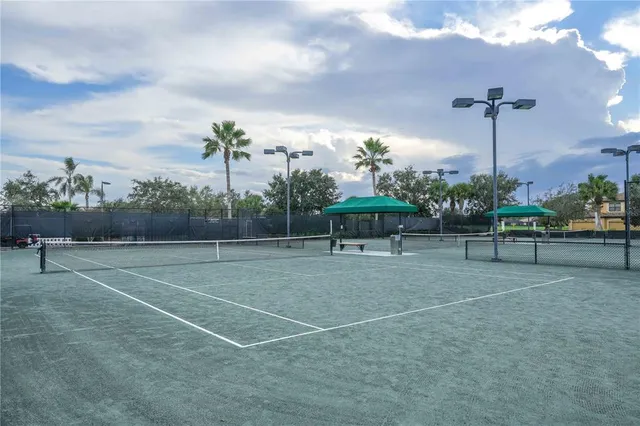 a view of a tennis court