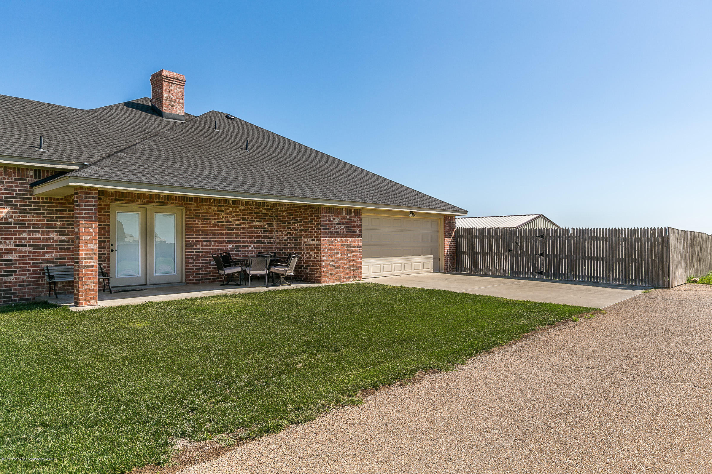 16751 Dove Meadow Road Canyon, TX 79015 - Photo 25 of 25 025_Side Patio, Garage