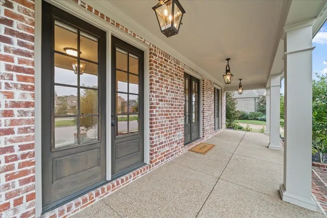 a view of an entryway