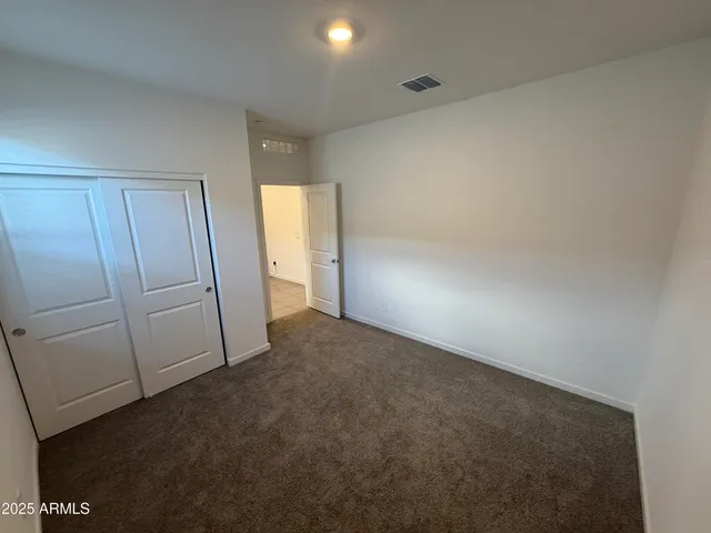 a view of empty room