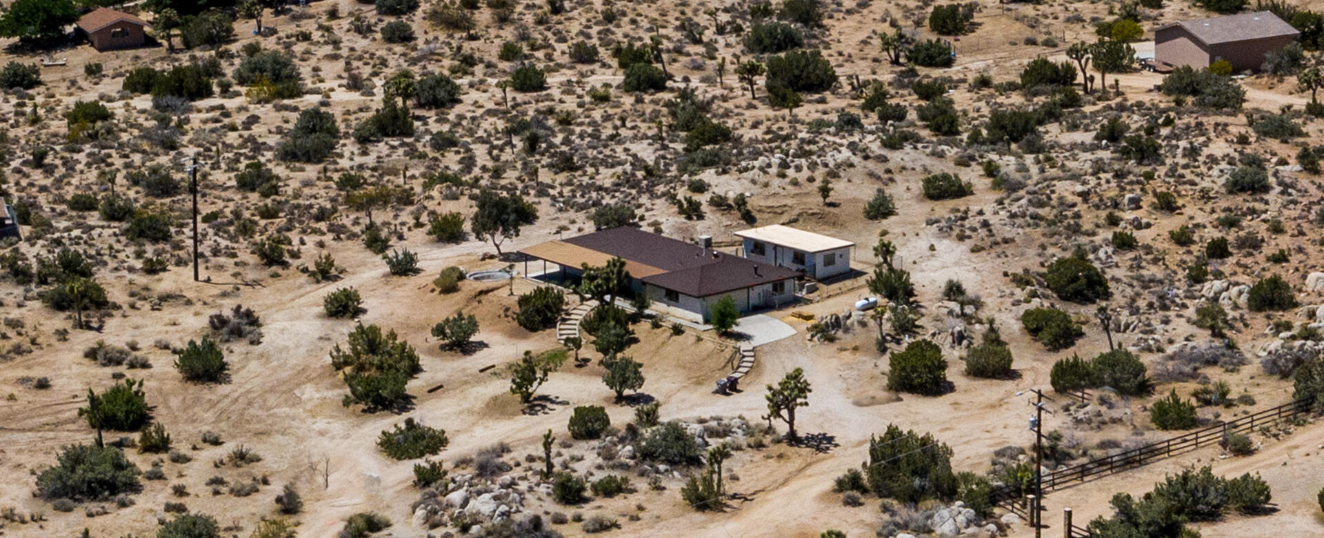 56949 Spencer Road Yucca Valley, CA 92284 - Photo 26 of 31 View from above