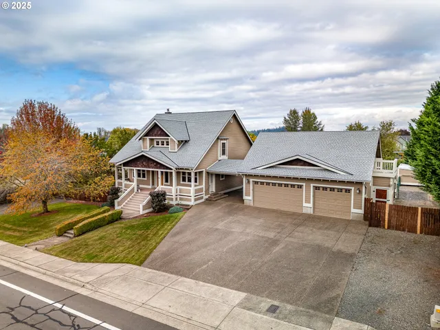 front view of a house with a view of a house