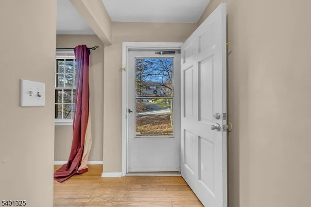 wooden floor in a kitchen