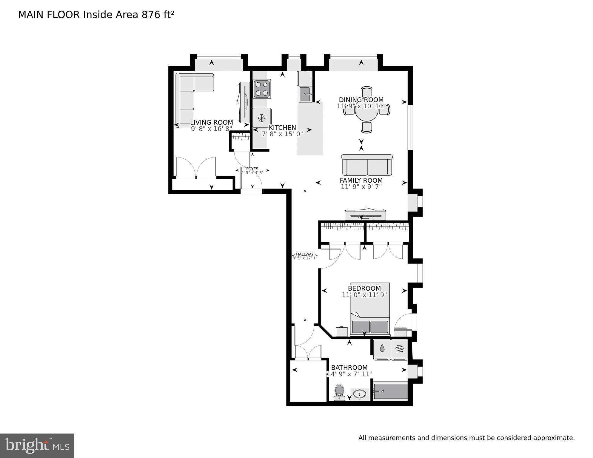1308 Clifton Street Northwest, Unit 104 Washington, DC 20009 - Photo 22 of 24 a picture of floor plan
