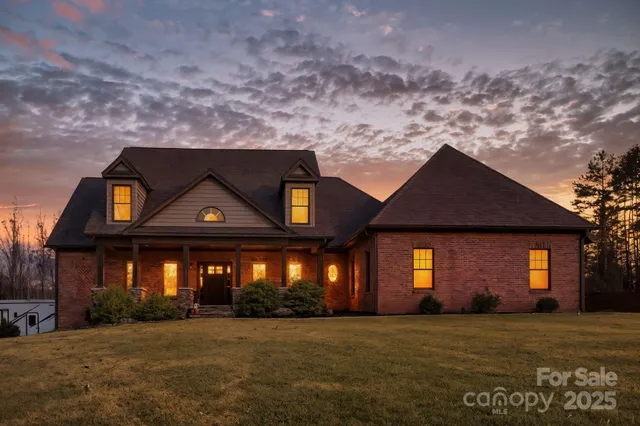 a front view of a building