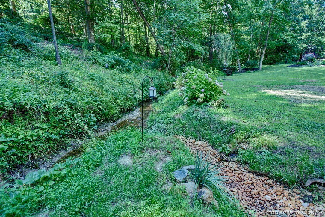7606 Catlett Road Gloucester, VA 23061 - Photo 37 of 39 Backyard Stream