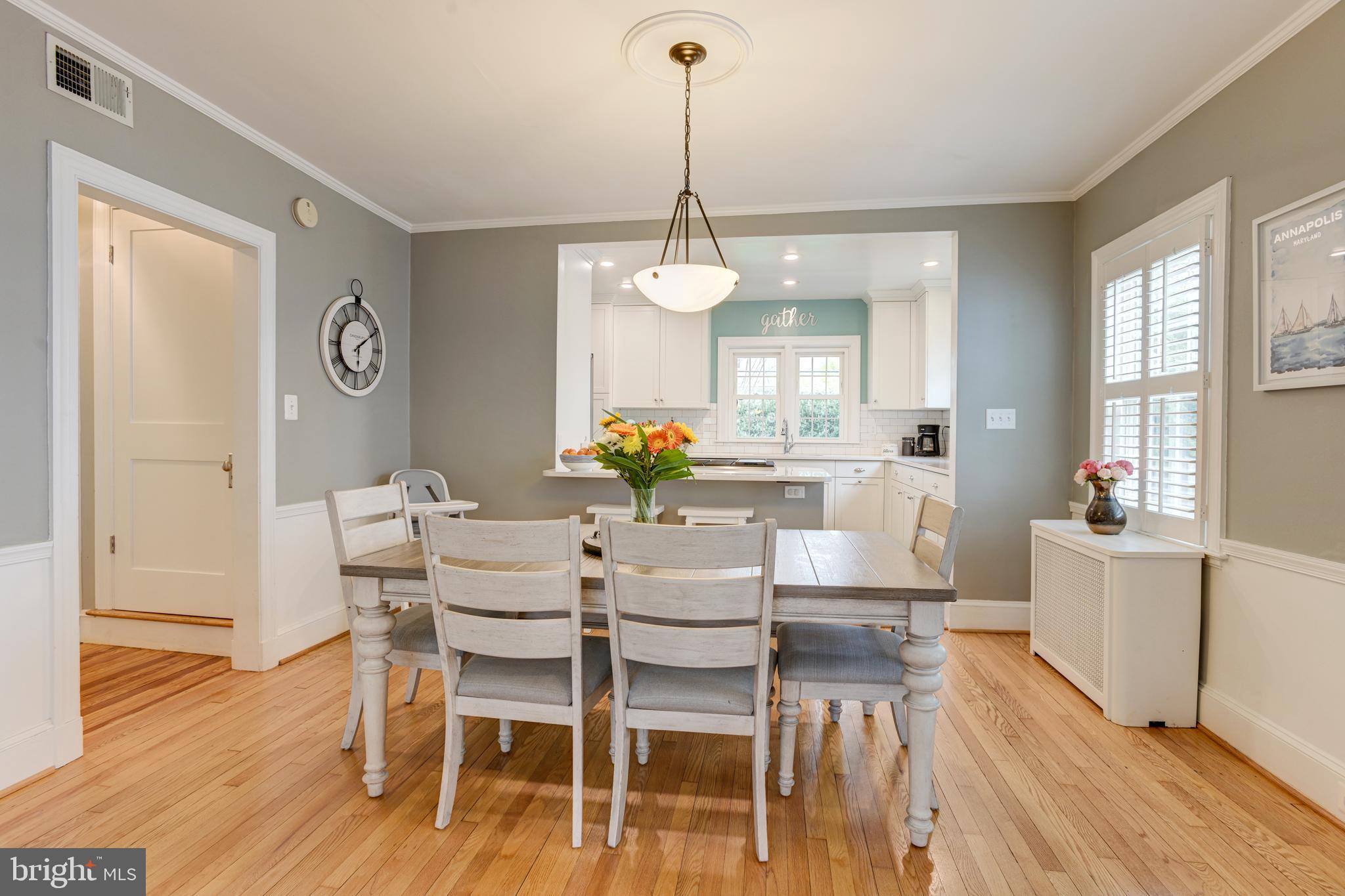 520 Dunkirk Road Baltimore, MD 21212 - Photo 9 of 49 Kitchen open to dining room