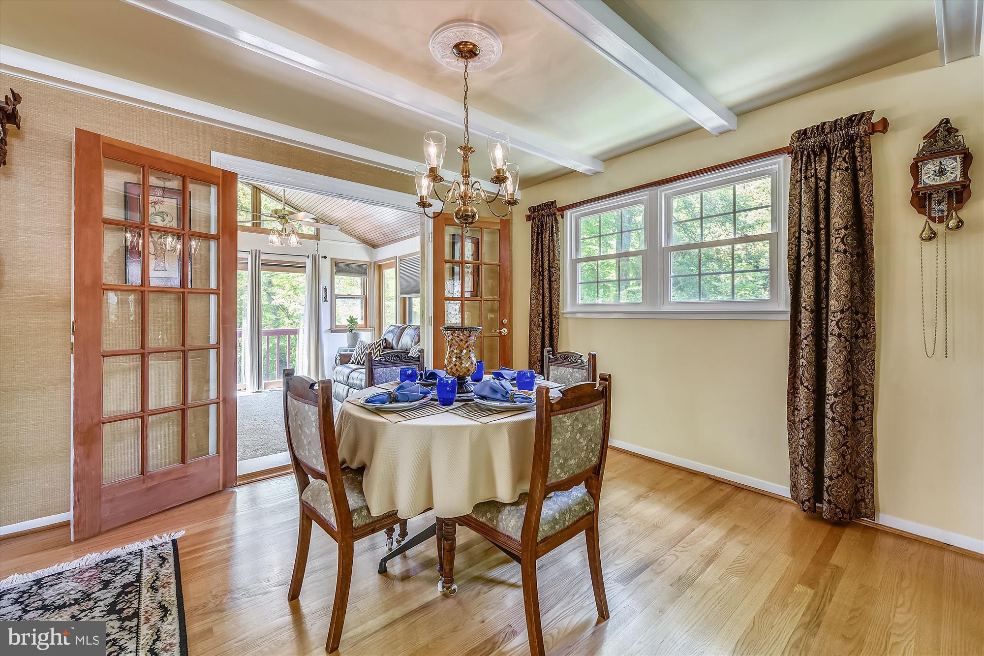 5645 Ravenel Lane Springfield, VA 22151 - Photo 16 of 53 dining room, doorway to family room