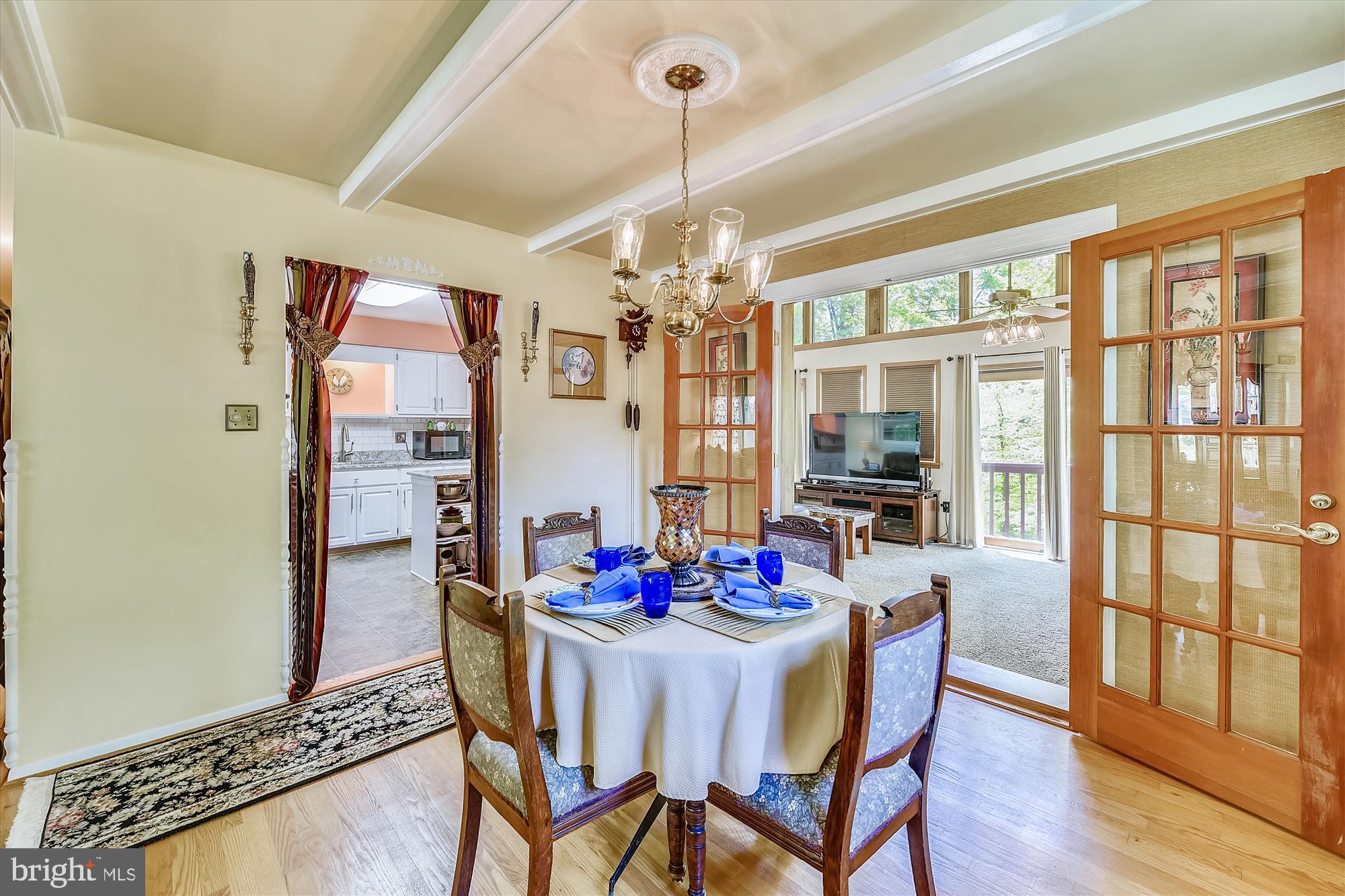 5645 Ravenel Lane Springfield, VA 22151 - Photo 18 of 53 dining room-kit & Fam Room