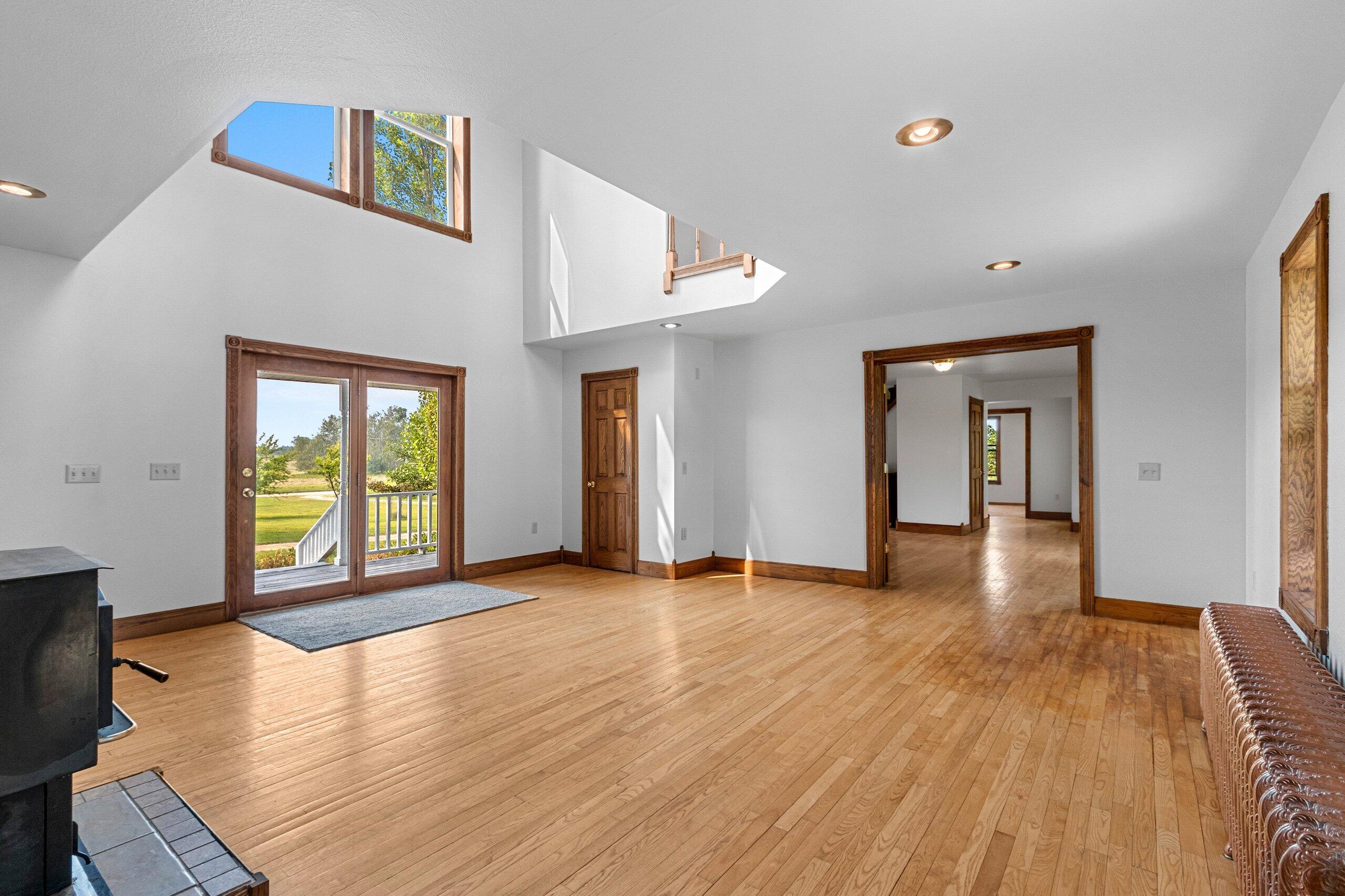 W3966 32nd Road Carney, MI 49812 - Photo 8 of 77 Living Room view to front door