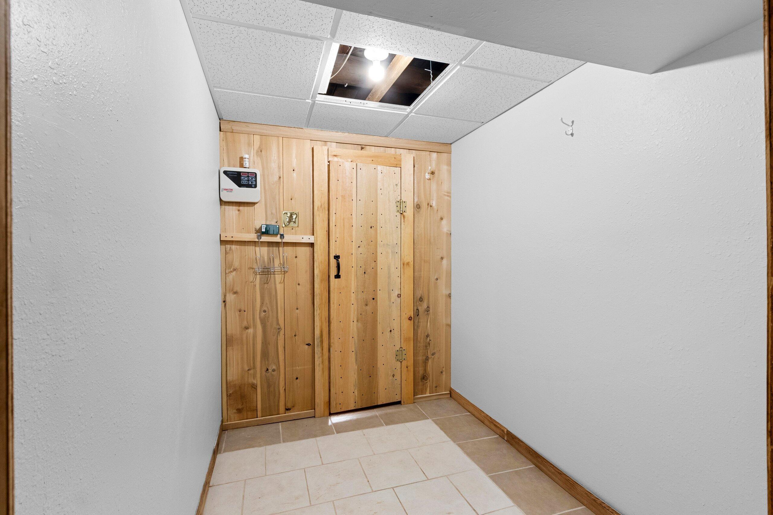 W3966 32nd Road Carney, MI 49812 - Photo 47 of 77 Sauna Entry Lower
