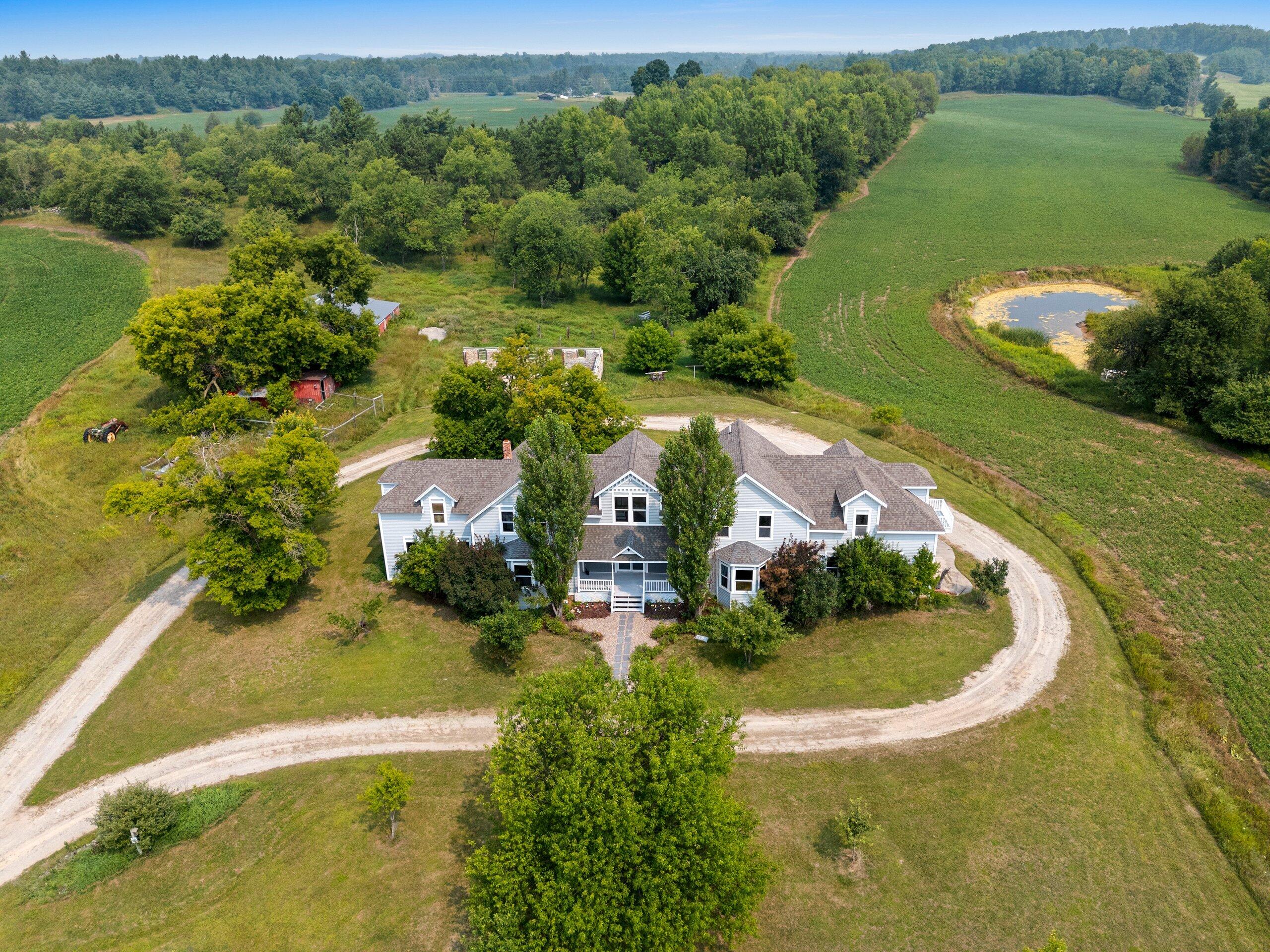 W3966 32nd Road Carney, MI 49812 - Photo 52 of 77 Home, Barns & Pond