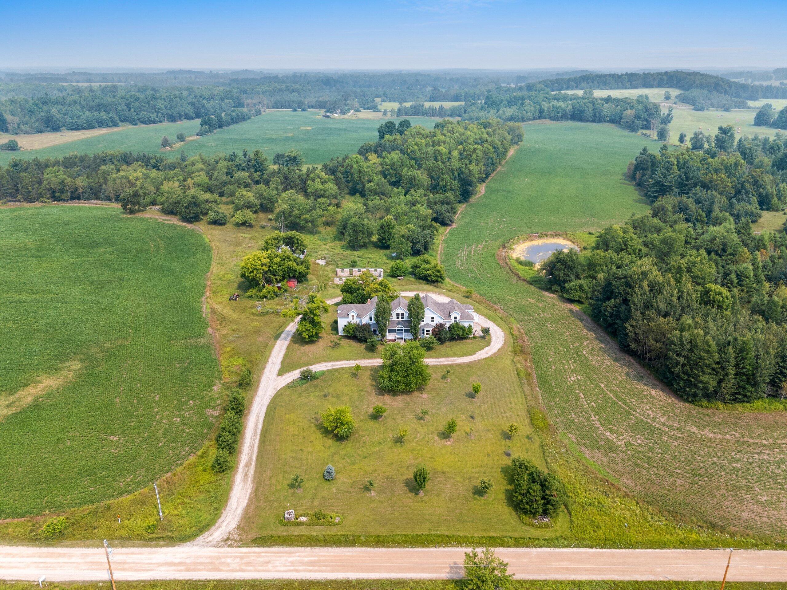 W3966 32nd Road Carney, MI 49812 - Photo 57 of 77 Overview of land and acreage