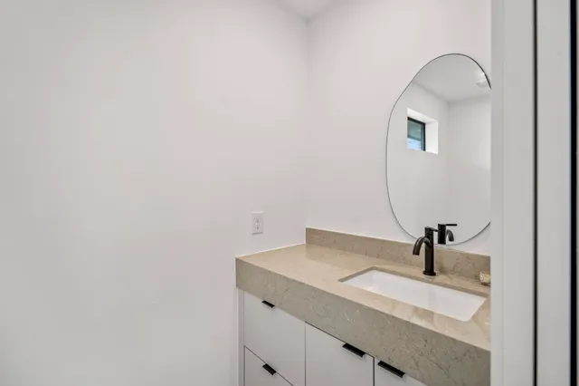 a view of an outdoor sitting area with a couch