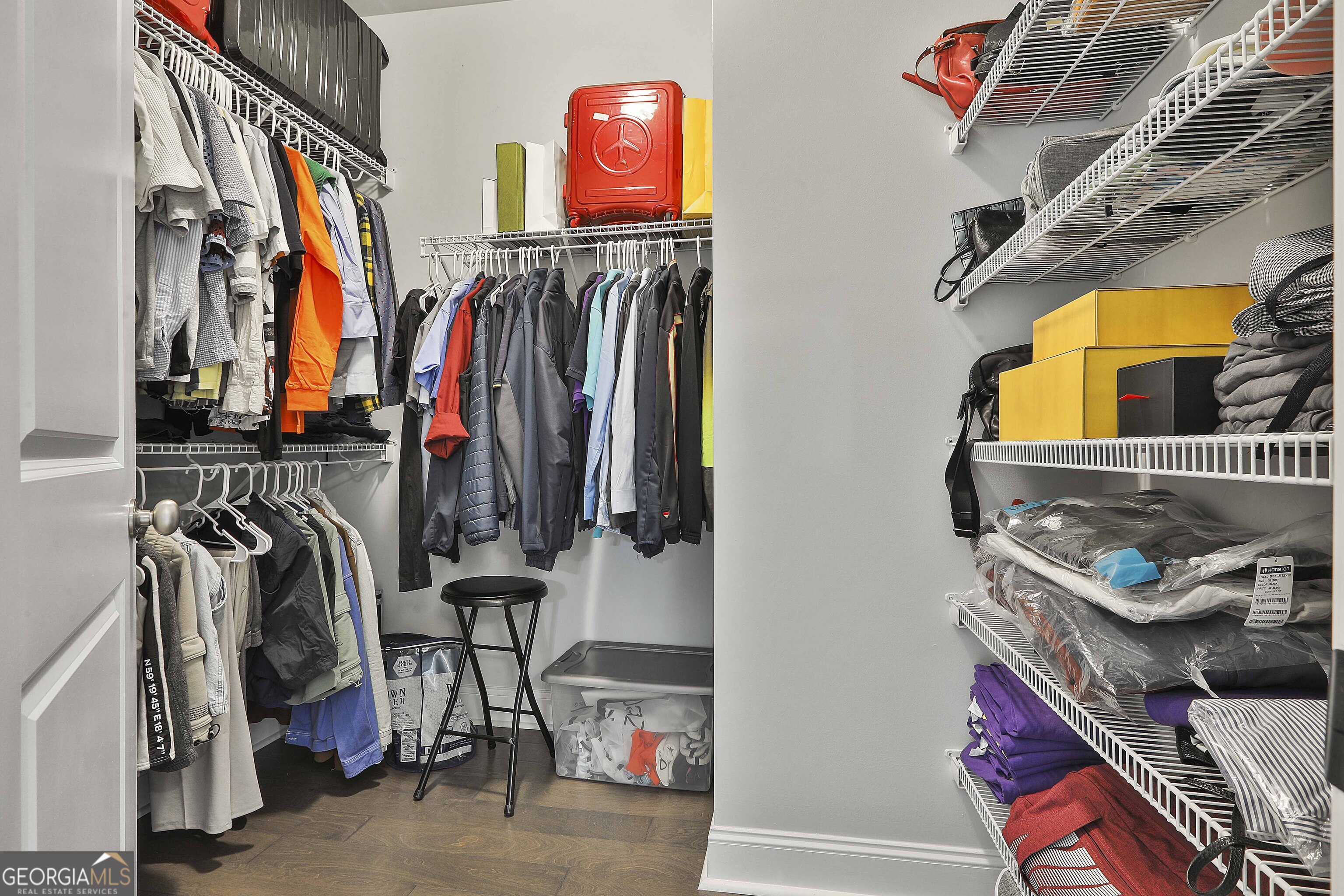 405 Lakeview Way LaGrange, GA 30241 - Photo 23 of 54 a view of walk in closet with clothes and shoes