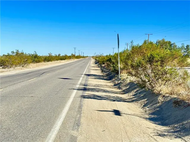 a view of an outdoor space and mountain view