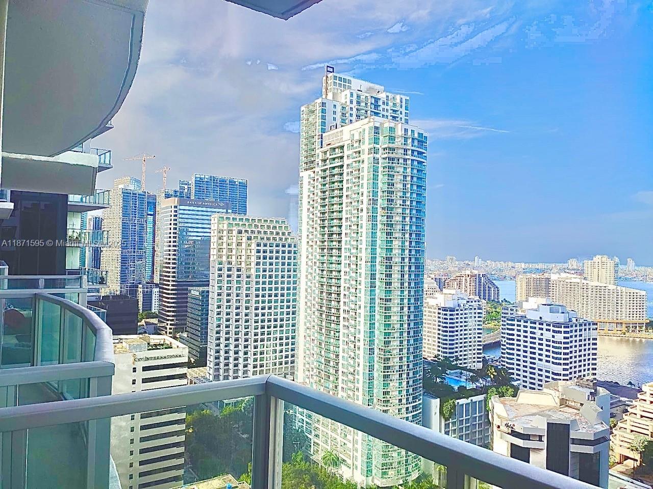 1050 Brickell Avenue, Unit 2808 Miami, FL 33131 - Photo 3 of 10 a view of a balcony with city view