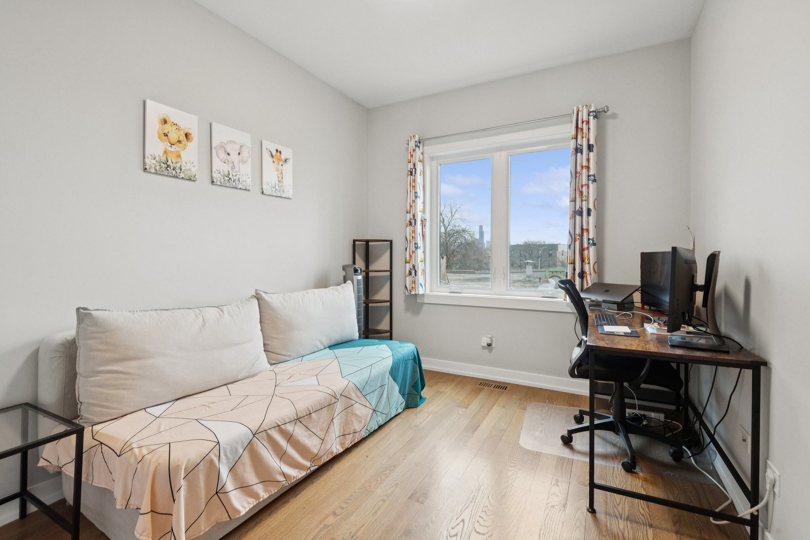 2237 West Coulter Street, Unit 4 Chicago, IL 60608 - Photo 17 of 26 a living room with furniture and a window