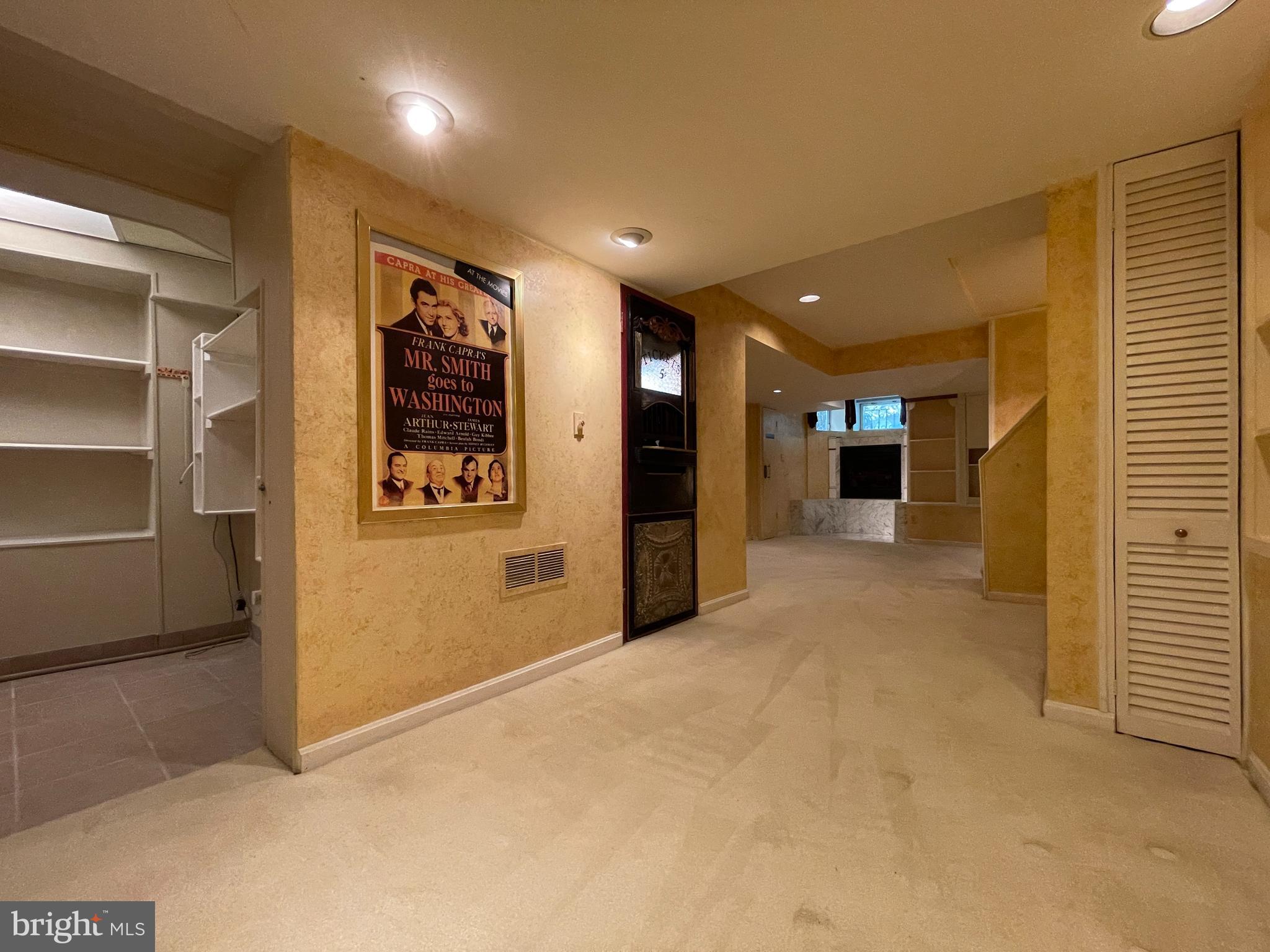 614 A Street Northeast Washington, DC 20002 - Photo 38 of 48 a view of a hallway with an empty space