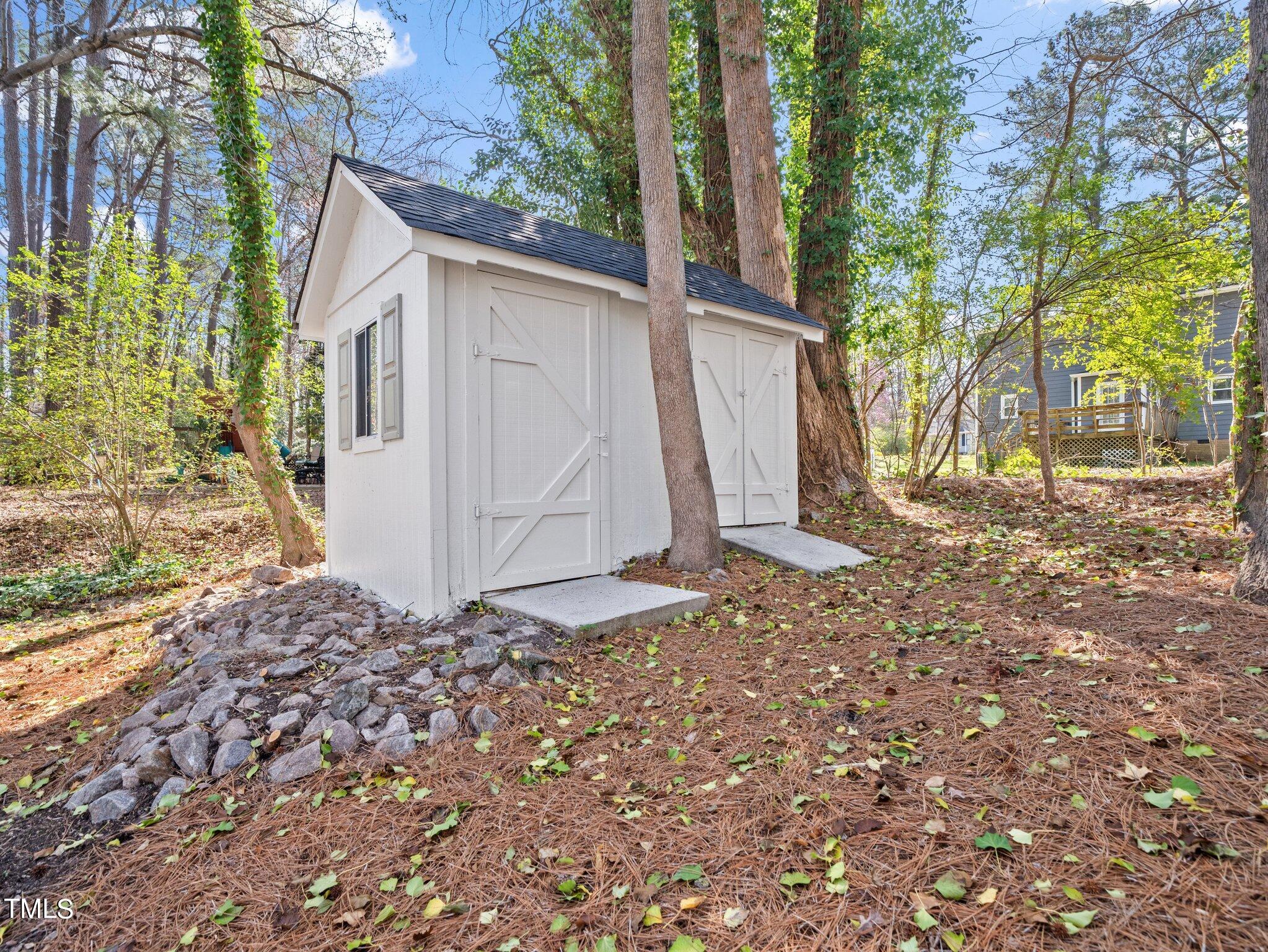 3512 Donna Road Raleigh, NC 27604 - Photo 28 of 28 a backyard of a house