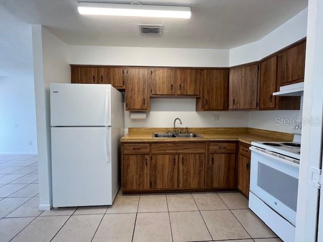 1902 Northeast 17th Place Ocala, FL 34470 - Photo 17 of 28 a kitchen with a refrigerator sink and cabinets