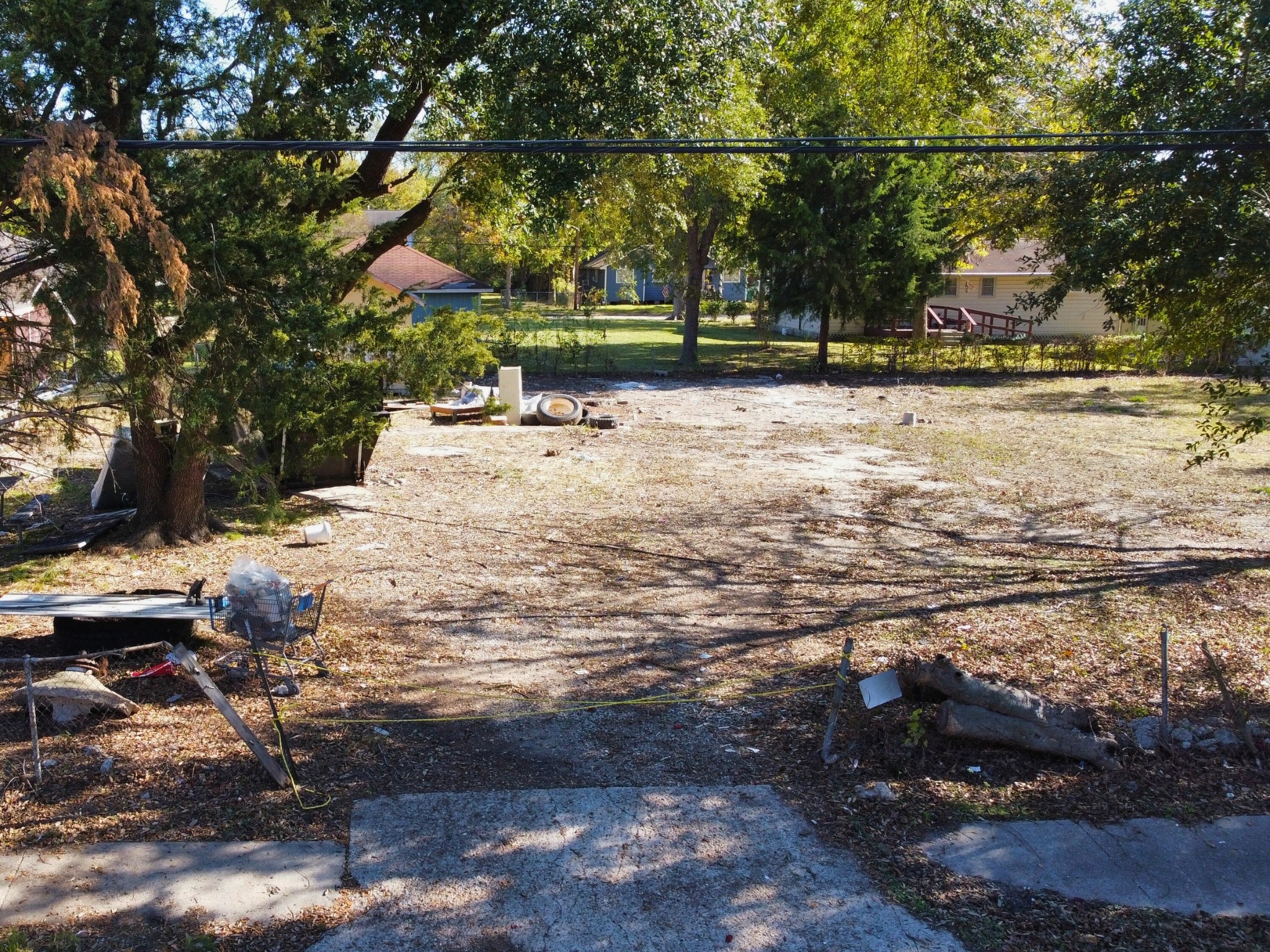 0 Joseph Street Pasadena, TX 77506 - Photo 5 of 13 a view of a yard with a table and chairs