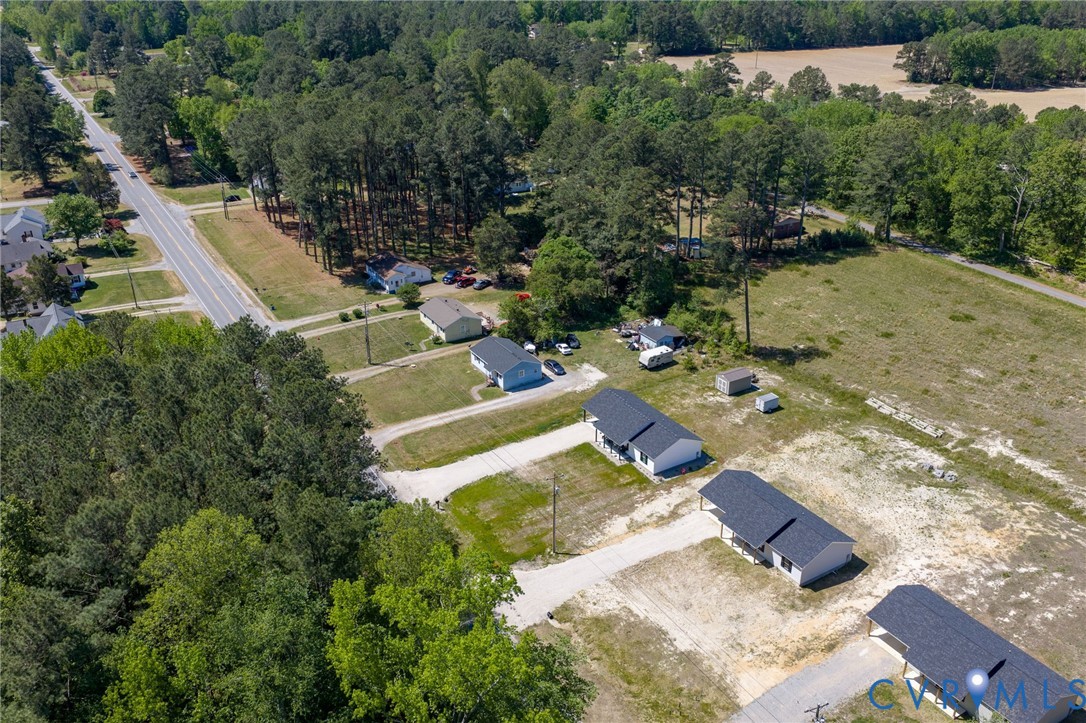 2085 Skippers Road Emporia, VA 23847 - Photo 30 of 34 an aerial view of a house with a yard
