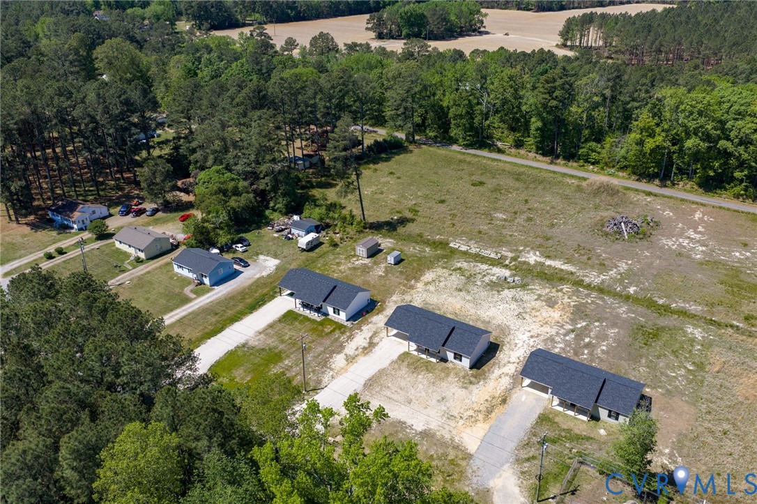 2085 Skippers Road Emporia, VA 23847 - Photo 31 of 34 an aerial view of a house with a yard