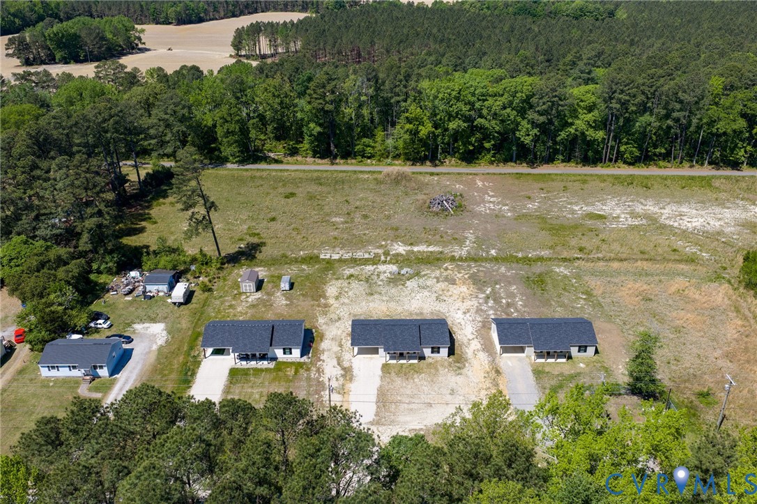 2085 Skippers Road Emporia, VA 23847 - Photo 32 of 34 an aerial view of residential house with pool and outdoor space