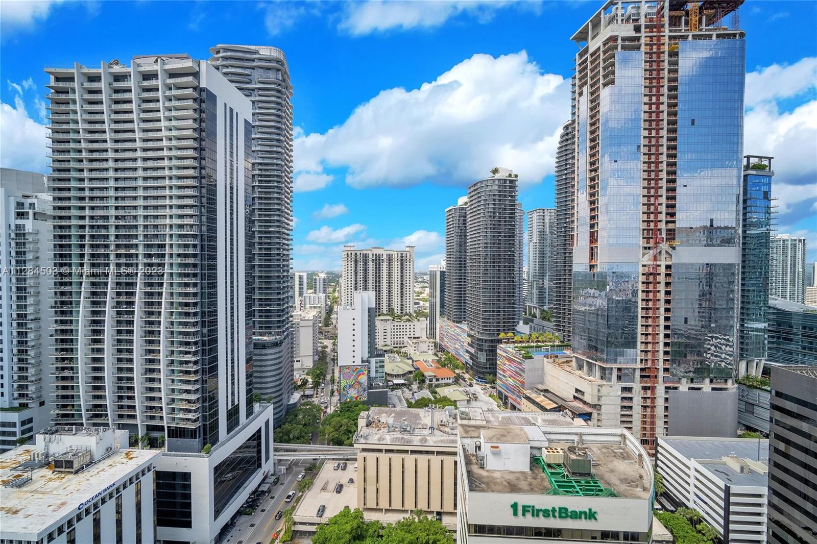 Brickell Miami, FL 33131 - Photo 23 of 29 a view of city with tall buildings