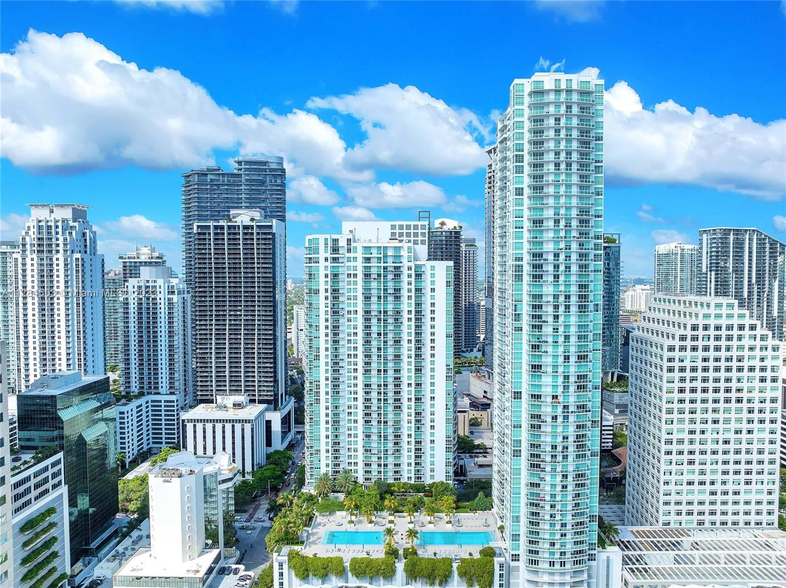 Brickell Miami, FL 33131 - Photo 29 of 29 a view of a city with tall buildings